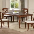 thumbnail image 1 of Sunset Trading Andrews Butterfly Leaf Dining Table in Chestnut Finish, 1 of 1