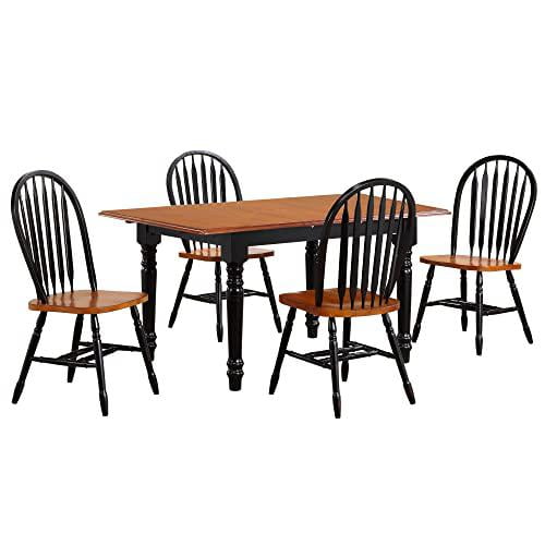Sunset Trading Selections 5 Piece 48-60" Rectangular Extendable Dining Set