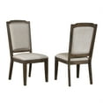 thumbnail image 1 of Sunset Trading Cali Contemporary Wood Dining Chairs in Gray/Brown (Set of 2), 1 of 2