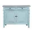 thumbnail image 1 of Sunset Trading Cottage Transitional Cabinet/Buffet/Sideboard in Beach Blue Wood, 1 of 5