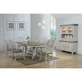 thumbnail image 1 of Sunset Trading Country Grove 8PC 96" Oval Extendable Wood Dining Set in Gray, 1 of 3