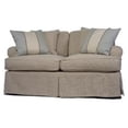 thumbnail image 1 of Sunset Trading Horizon Loveseat - Slip Cover Set Only - Linen, 1 of 1