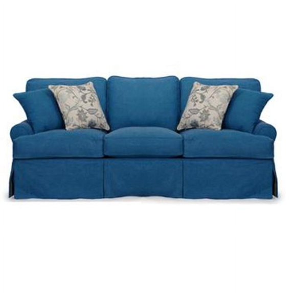 Sunset Trading Horizon Sofa - Slip Cover Set Only - Indigo Blue