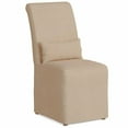 thumbnail image 1 of Sunset Trading Newport 20" Fabric Slipcovered Dining Chair in Tan, 1 of 5