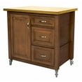 thumbnail image 1 of Sunset Trading Oak Selections Kitchen Cart PK-CRT-04-NLO, 1 of 3