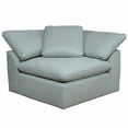 thumbnail image 1 of Sunset Trading Puff 4-Piece Slipcovered Modular Fabric Sectional in Blue, 1 of 8