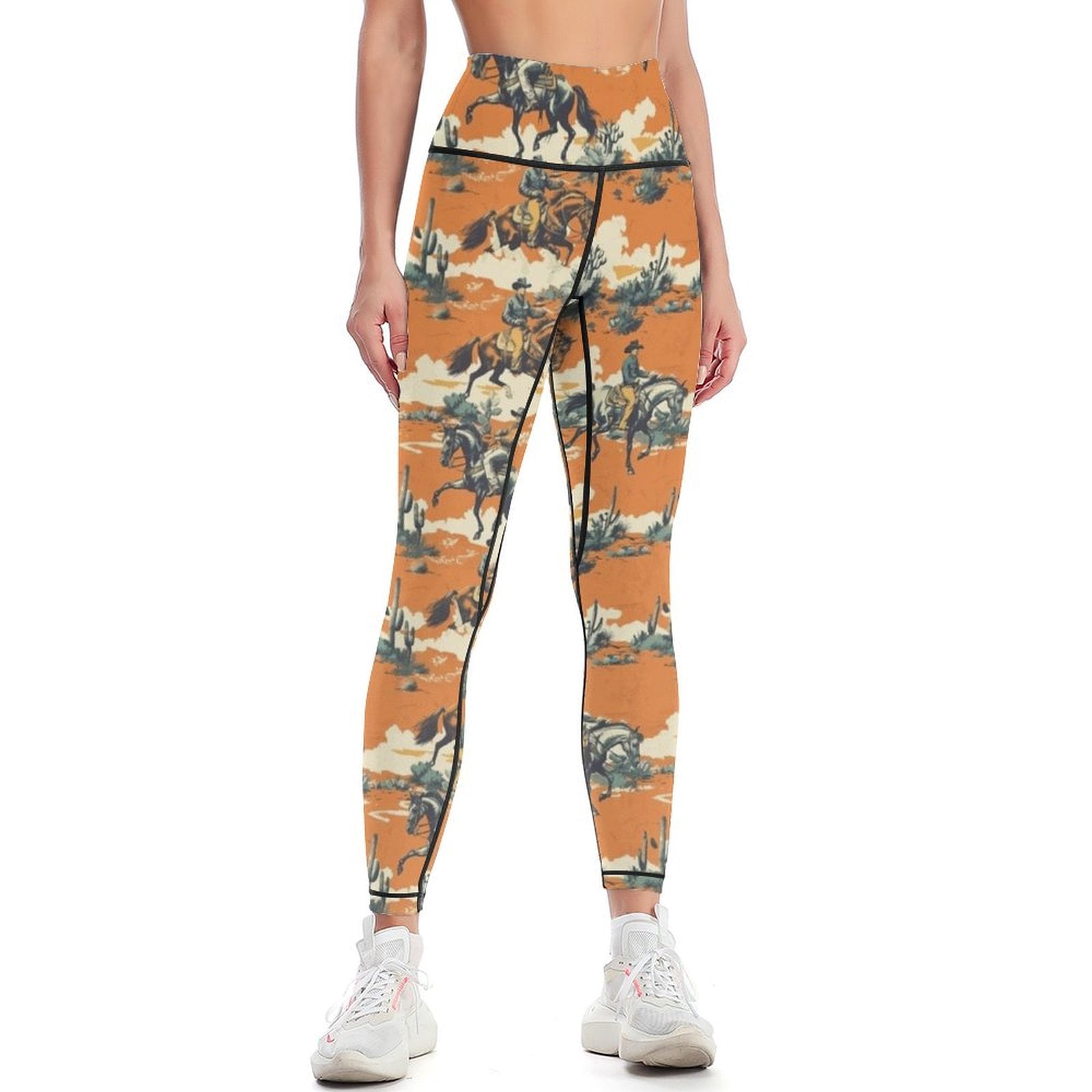 Retro Tractors Adult Leggings