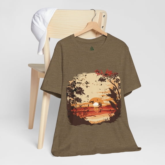 Sunset Unisex Jersey Short Sleeve Tee