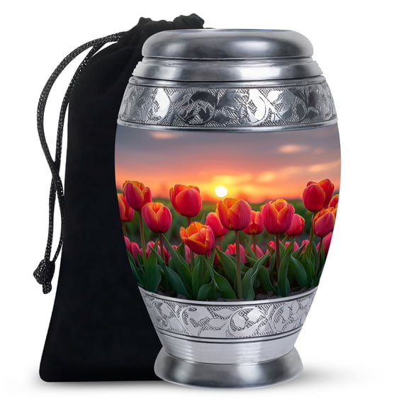 Sunset Urn For Human Ashes, Urns For Ashes, Urns For Human Ashes Male & Female, Decorative Urns For Human Ashes, Urn For Ashes For Women, Large Urns For Human Ashes Adult 10 Inches