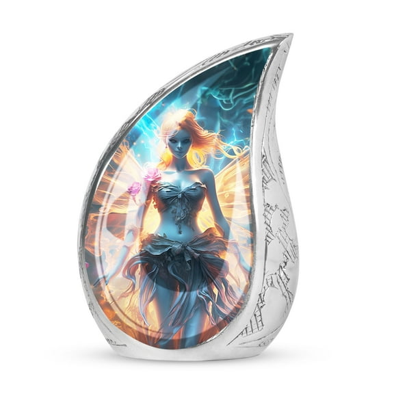 Sunset Urn, Small Urn For Human Ashes, Urn For Ashes Adult Male, Urn For Ashes For Women, Decorative Urn For Mom Ash, Burial Urn For Adult Human Ashes, Mini Urn For Ashes, Teardrop Urn 3inch, 1pcs