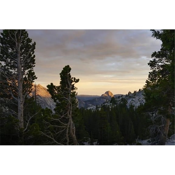 Sunset View from Olmsted Point Towards Half Dome Yosemite National Park - California United States of America Poster Print by Daniel Alexander - 38 x 24 - Large
