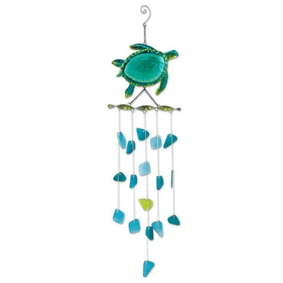 Sunset Vista 92632 Sea Turtle Sun Catcher Wind Chime, 31-inch Length