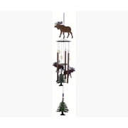 Sunset Vista Design 80314 Natures Melody Wind Chime - Rustic Moose