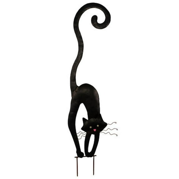 Sunset Vista Designs 012137 - Black Cat Sunset Vista Designs Sculpture Stake