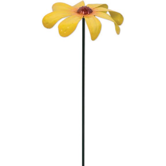 Sunset Vista 93289 Small Yellow Daisy Spinner, 7 inches