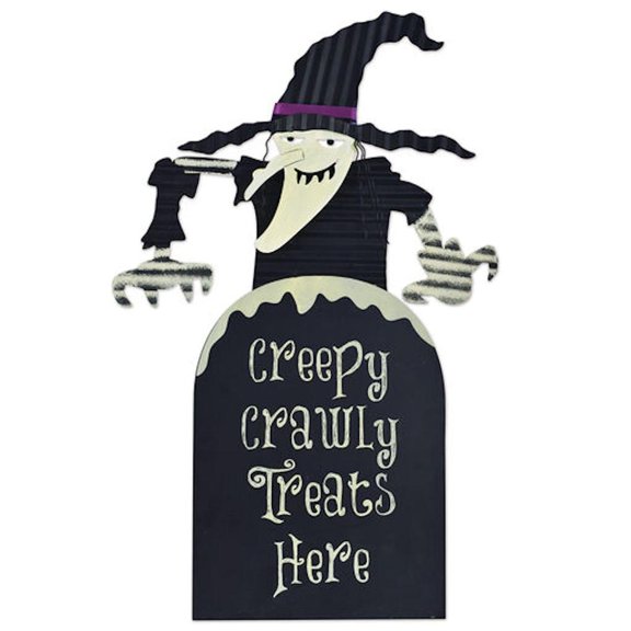 Sunset Vista Designs 419566 - Witch Porch Sitter (16299) Home Decor Statue Figurines