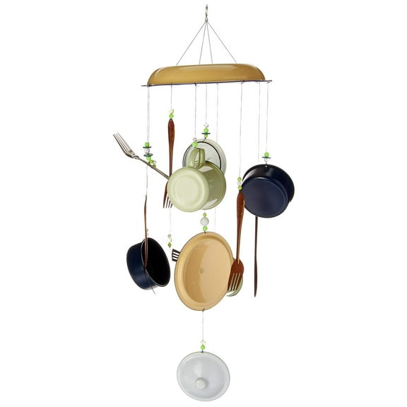Sunset Vista Designs 80300 Everything But the Sink Sunday Brunch Wind Chime (Discontinued by Manufacturer)