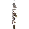 thumbnail image 1 of Sunset Vista Designs 92399 Farm Cat Metal Wind Chime, Galvanized, 1 of 3