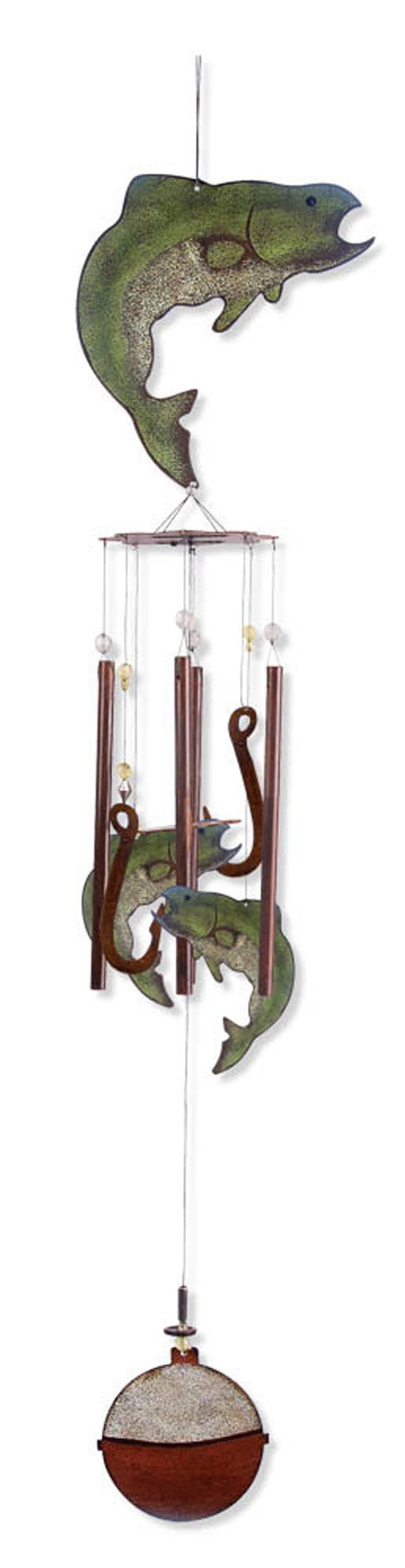Sunset Vista Designs Catch of the Day Fish Wind Chime, 36-Inch Long