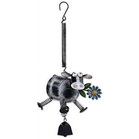 Sunset Vista Designs Cow with Springy Legs Bouncy Hanging Decoration