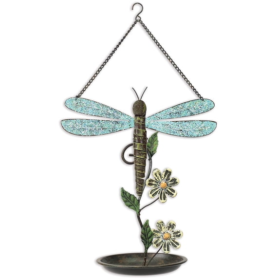 Sunset Vista Designs Dragonfly Birdfeeder, 13-Inch