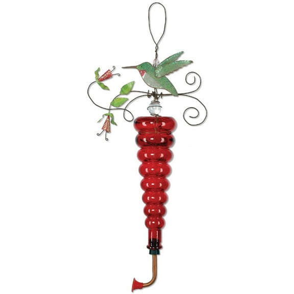 Sunset Vista Designs Enchanted Garden Collection Hummingbird Feeder