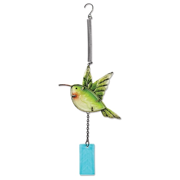 Sunset Vista Designs Hummingbird Bouncy Hanging Decoration, 15 x 6.5 inches