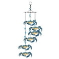 thumbnail image 1 of Sunset Vista Designs Kathy Hatch Great Outdoors Land and Sea Collection 18" Garden Wind Chime - Blue Crab, 1 of 4