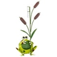 thumbnail image 1 of Sunset Vista Designs Large Happy Frog Rain Gauge, 1 of 2