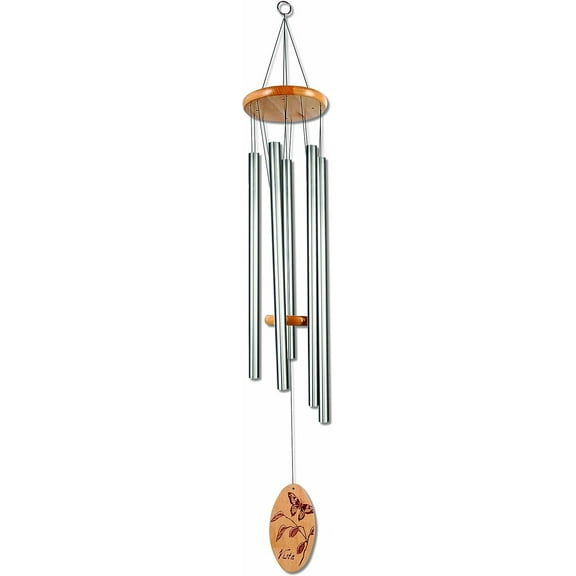 Sunset Vista Designs Classic Wind Chime - Silver - Large