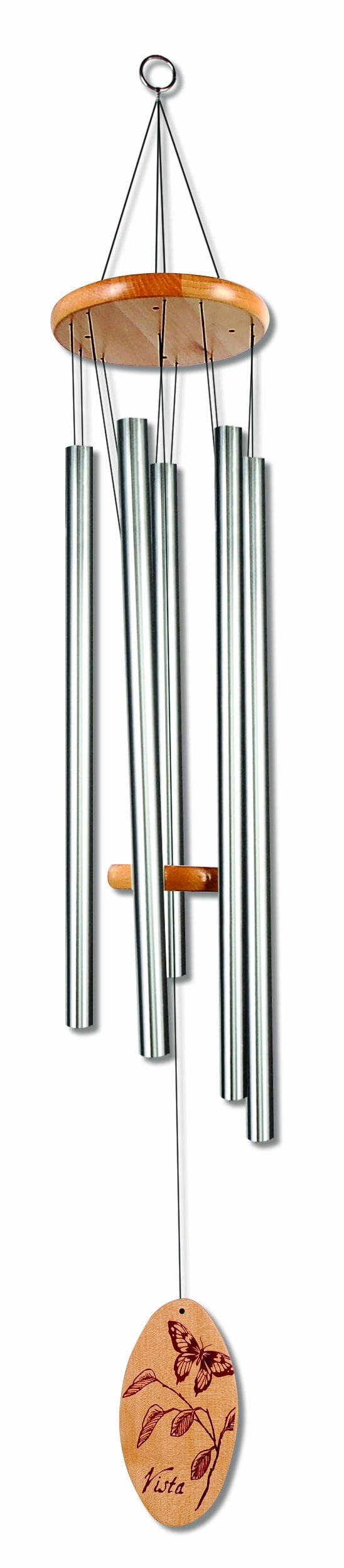 Sunset Vista Designs Silver Classic Wind Classic Chime, Large