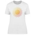 thumbnail image 1 of Sunset Watercolor Sunflower T-Shirt Women -Image by Shutterstock, Female XX-Large, 1 of 4
