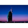 thumbnail image 1 of Sunset at the Burj Al Arab Dubai United Arab Emirates Poster Print by Bill Bachmann - 26 x 17 in., 1 of 1