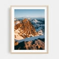 thumbnail image 1 of Sunset in the austrian alps - Sankt Martin bei Lofer Salzburg Österreich Photography Mountain Landscape Snow Nature Scenic Winter Sunset Oak Framed Wall Art Print 5 x 7 inches, 1 of 3