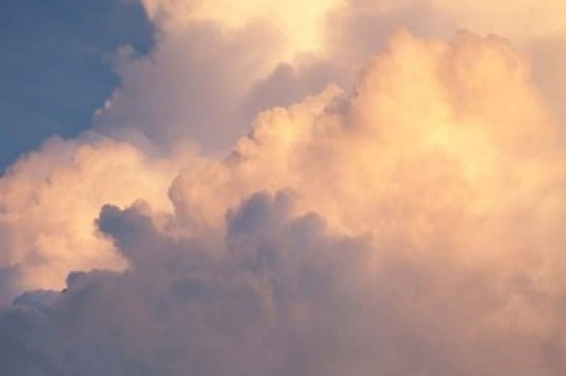 Sunset clouds over Amazon basin Peru Canvas Art - Tom Norring DanitaDelimont (36 x 24)