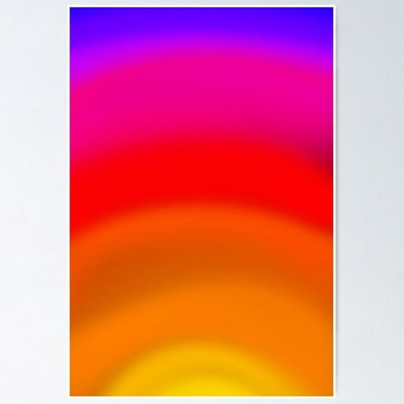 Sunset colors UNFRAMED Poster, 8x12