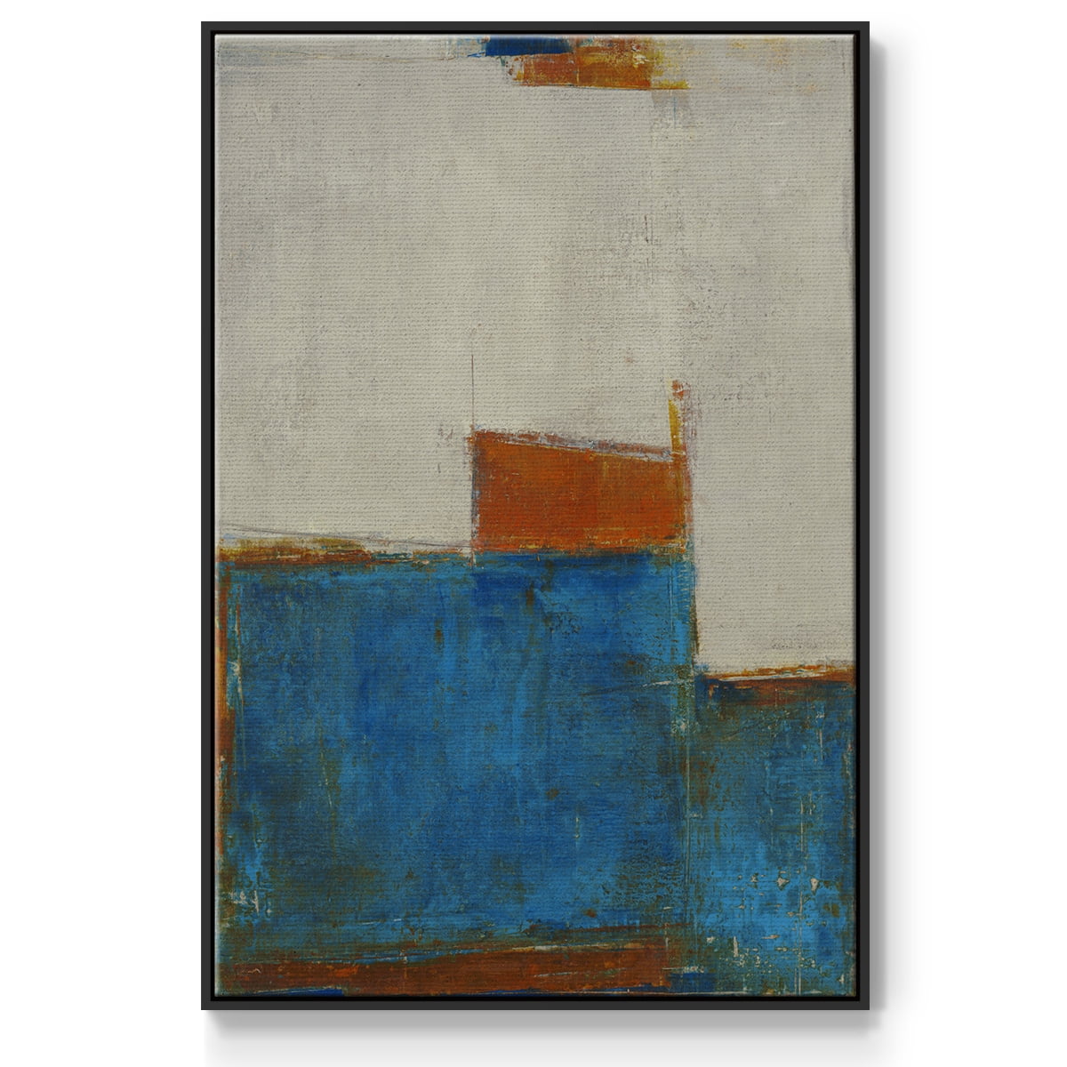Sunset for Somebody Framed Premium Gallery Wrapped Canvas - Ready to Hang - 27 x 41 - Black Floating Frame