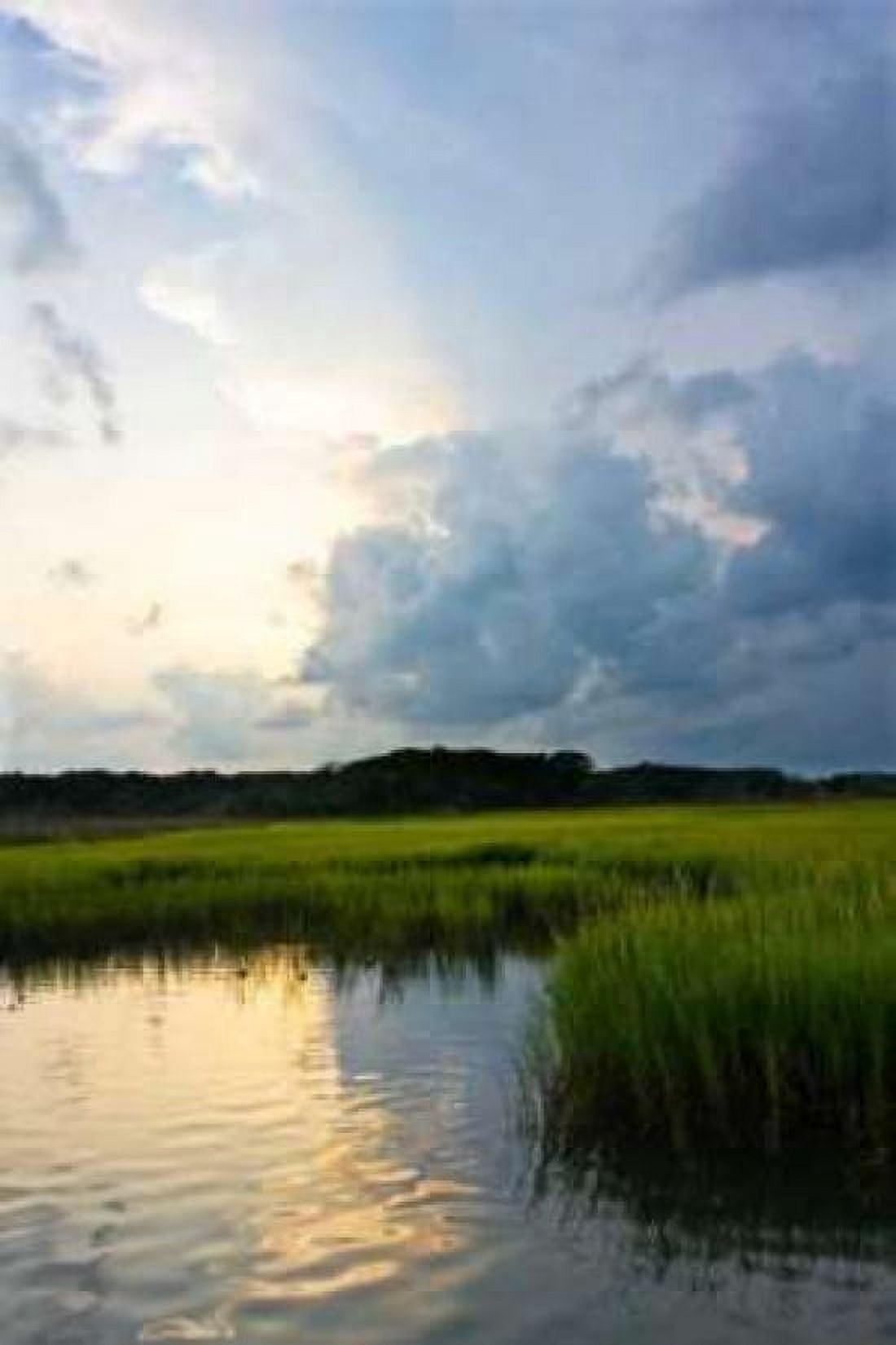 Sunset on Bogue Sound III Canvas Art - Alan Hausenflock (20 x 28)