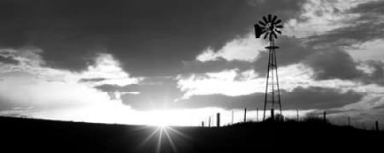 Sunset on the Farm Canvas Art - Dennis Frates (24 x 48)