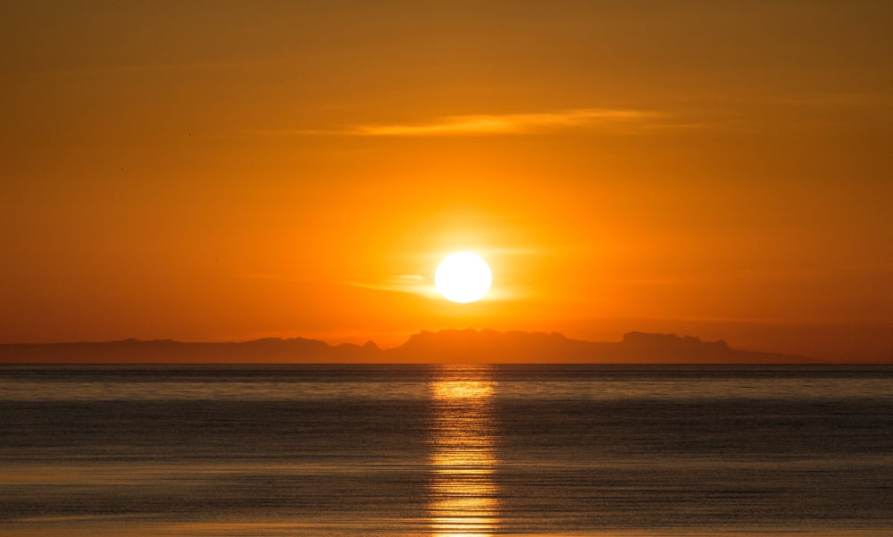 Sunset over Faxafloi bay Reykjavik Iceland Canvas Art - Panoramic Images (15 x 24)