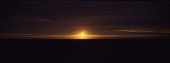 Sunset over a desert Namib Desert Swakopmund Namibia Canvas Art - Panoramic Images (30 x 12)