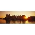 thumbnail image 1 of Sunset over skyscrapers, Boston, Massachusetts, USA Poster Print (18 x 7), 1 of 1