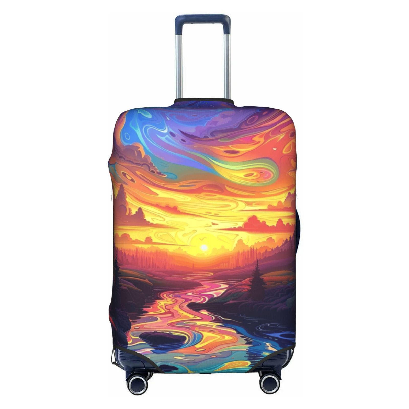 Sunset with mountain view Trolley Case s Allinclusive Model
