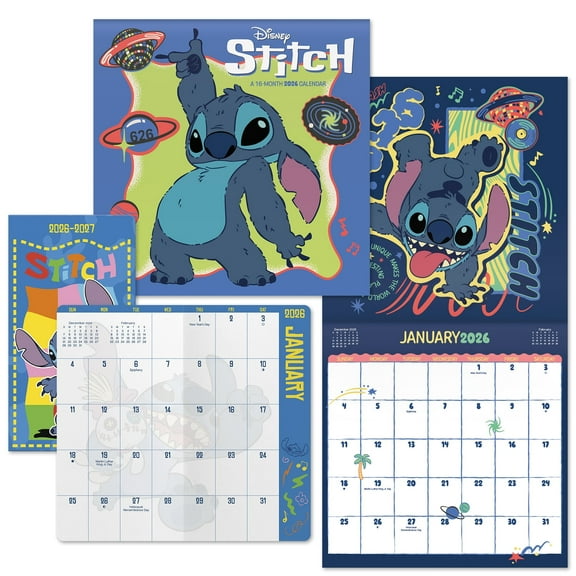 DISNEY STITCH 26WALL-POCKETCAL POS BUNDLE