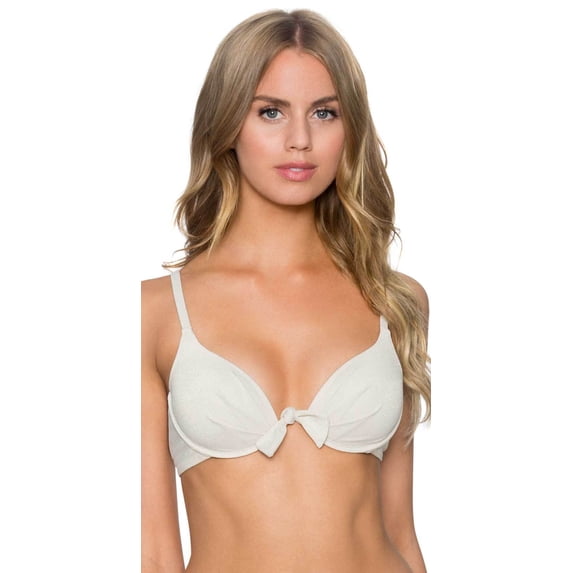 Sunsets Gold Dust Legend Underwire Push Up Top 71T-GOLD L / Gold