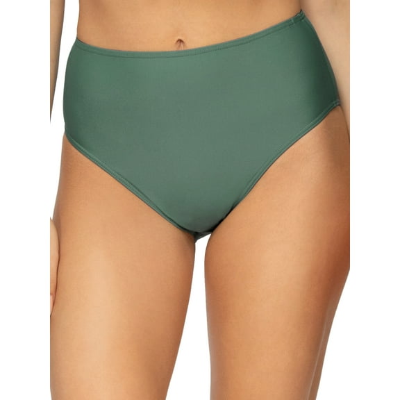Sunsets High Road Full Coverage Women's Swimsuit Bikini Bottom, Moss, Small