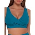 thumbnail image 1 of Sunsets Swimwear Avalon Teal Elsie Top, 1 of 6