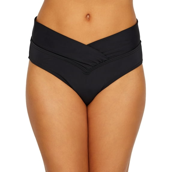 Sunsets Swimwear Black Summer Lovin V-Front Bottom