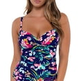 thumbnail image 1 of Sunsets Swimwear Island Getaway Serena Tankini Top, 1 of 6