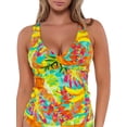 thumbnail image 1 of Sunsets Swimwear Lush Luau Elsie Tankini Top, 1 of 6
